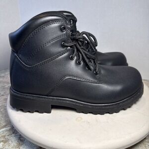 NWOT Brahma Men's Slip & Oil Resistant‎ Work Boots MNBR0340101 Black Size 7.5W